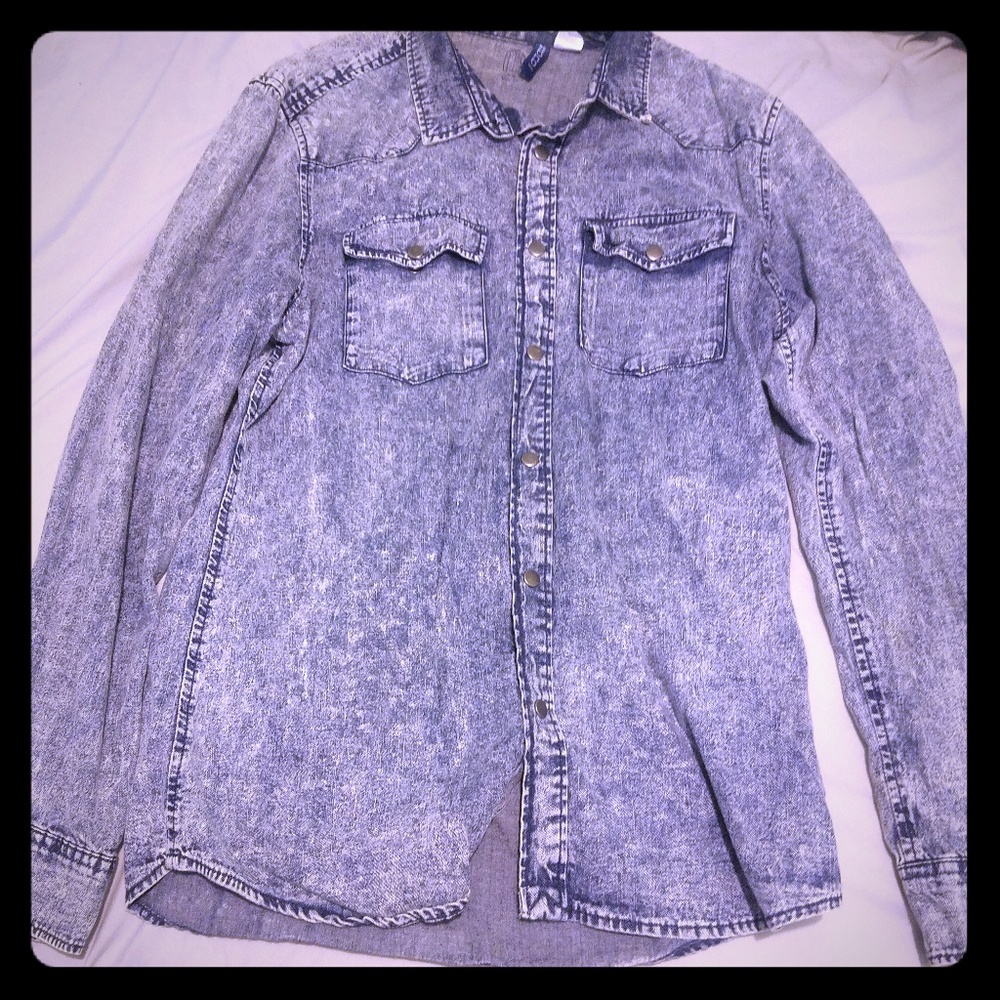 HM chambray shirt